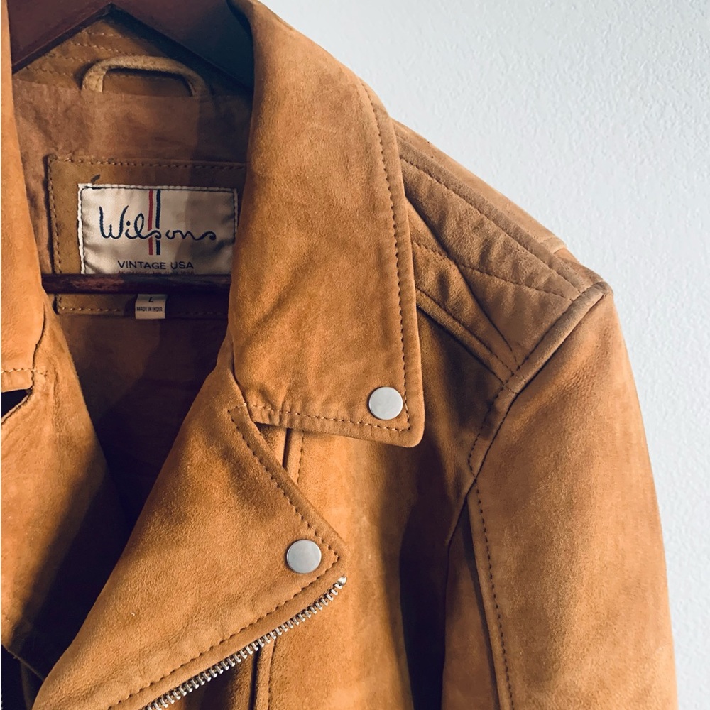 Wilsons Leather Tan Jacket
